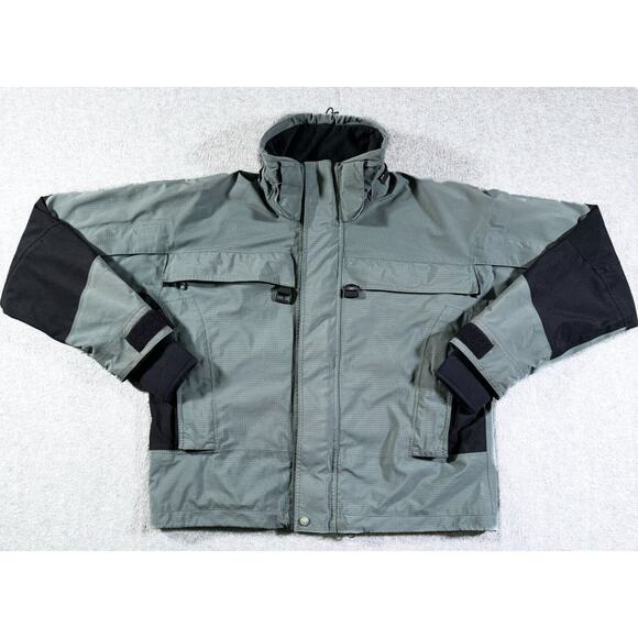 Cabela's Jacket Men's Large Regular Ripstop Outdoor Hunting Fishing Zip Pocket - Picture 1 of 16